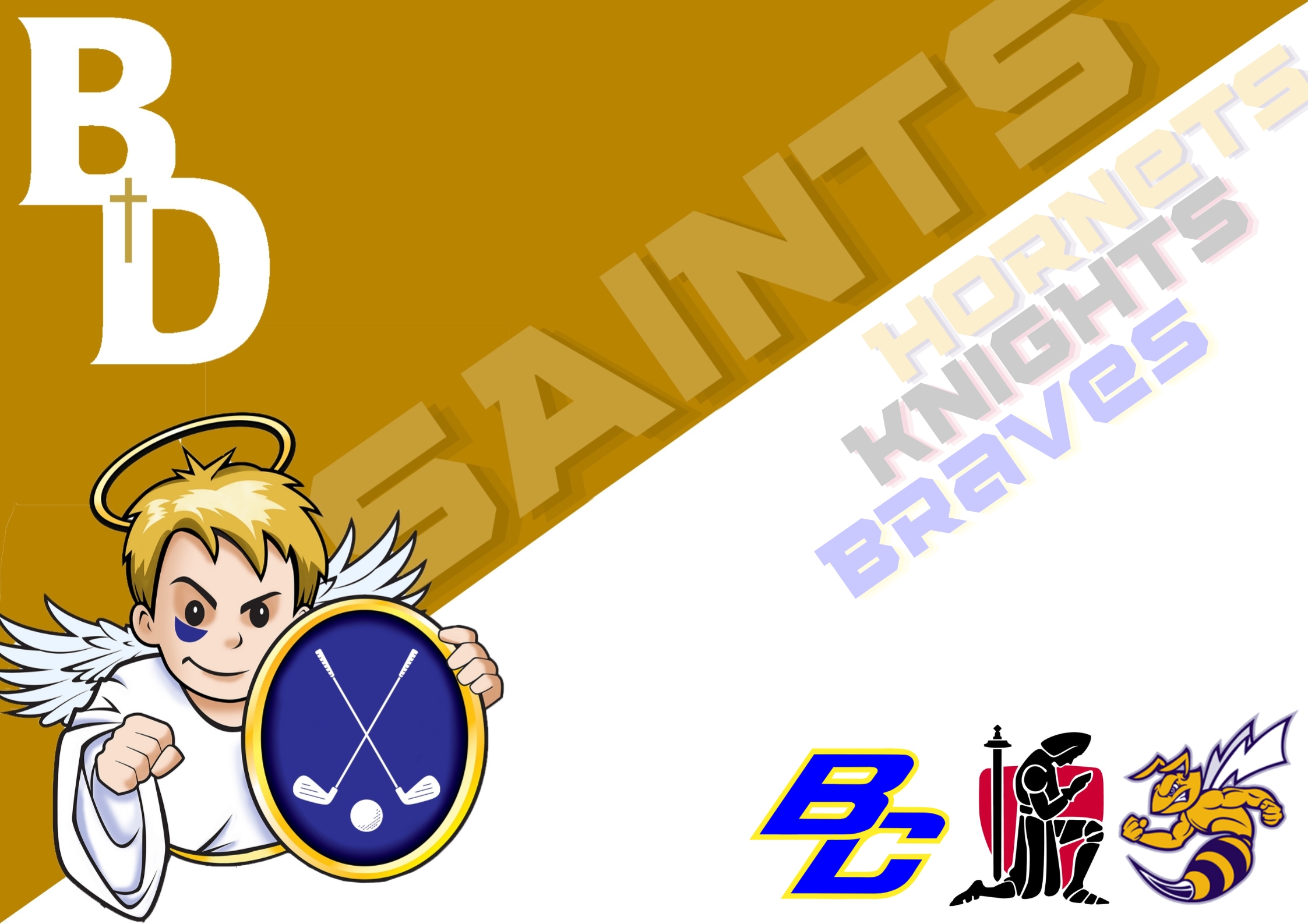 Boys Golf vs Angola / Bishop Luers /  Blackhawk Christian